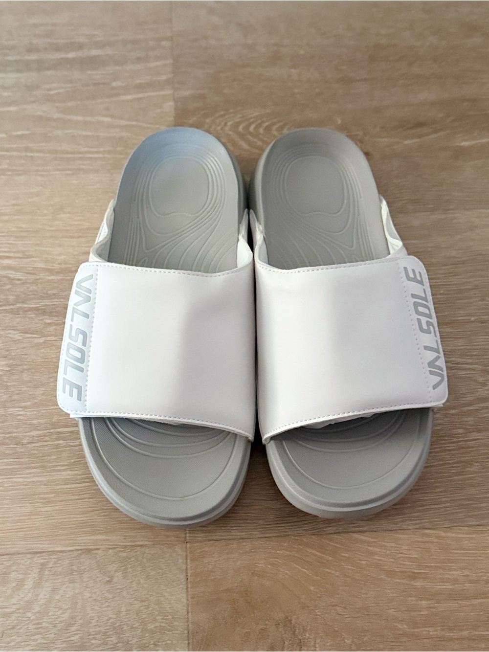 Valsole Recovery White Slide Sandals Size US 7M Orthopedic Shoes